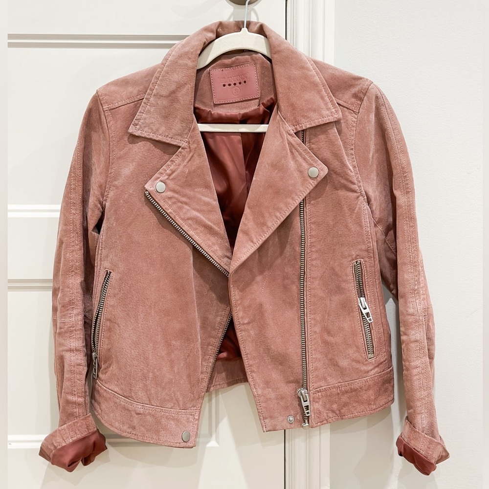 Blank NYC Pink Suede Jacket 💕
